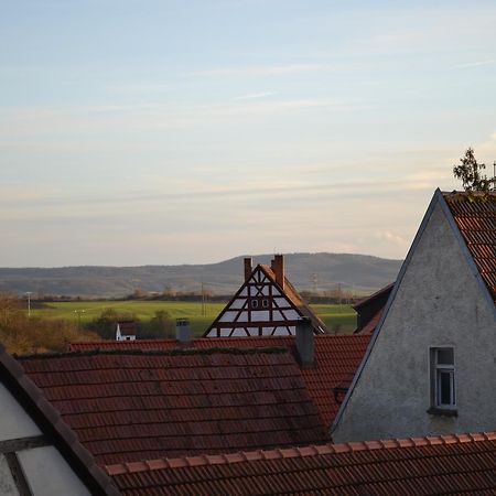 Hotel-Gasthof Rotes Ross Markt Einersheim Exteriör bild