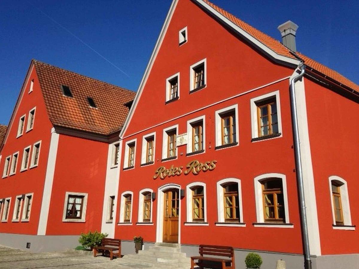 Hotel-Gasthof Rotes Ross Markt Einersheim Exteriör bild
