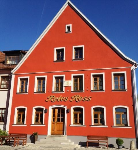 Hotel-Gasthof Rotes Ross Markt Einersheim Exteriör bild